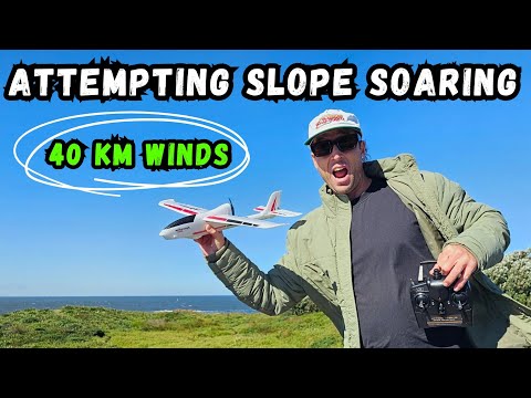 Try to keep this little Rc glider down Volantex Ranger 600mm