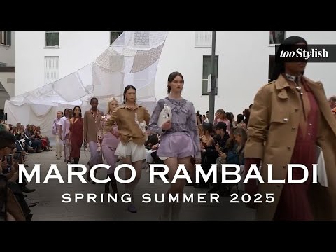 MARCO RAMBALDI | Spring Summer 2025 | Milan Fashion Week MFW | tooStylish Fashion Show Runway Review