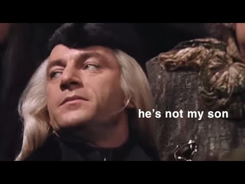 lucius malfoy being disappointed in draco for 1 minute and 13 seconds