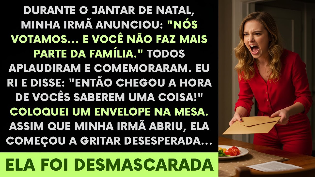 Durante o Jantar De Natal, Minha Irmã Anunciou: "Nós Votamos, e Você Não Faz Mais Parte Da Família"