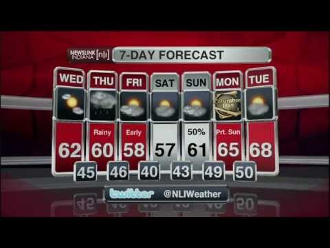 NewsLink Indiana Weather 100714 - Adam Burniston