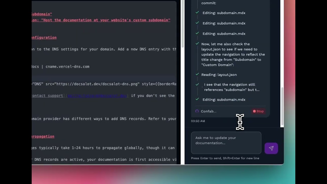 Docsalot demo video