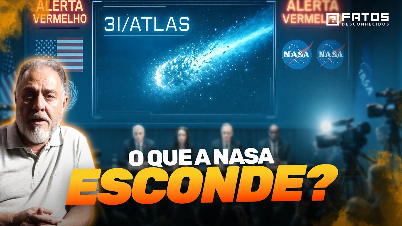 Primeiro objeto interestelar a explodir: 3I/Atlas se estilhaça em milhões de pedaços.