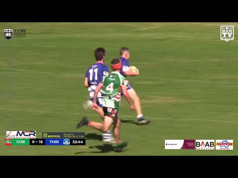 2020 IDRL Under 18s Round 9 highlights - Corrimal Cougars vs Thirroul Butchers