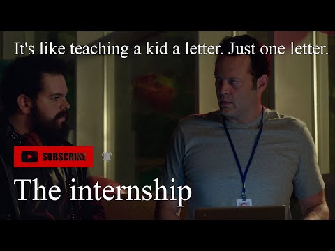 The Internship - Teaching a kid a letter