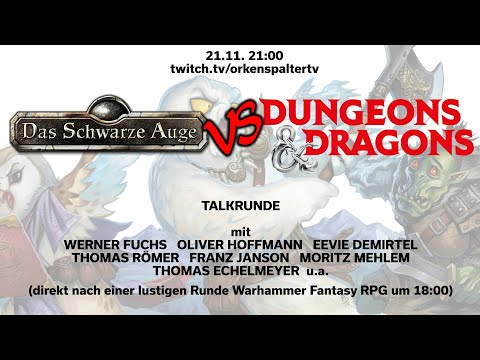 DSA vs D&D - Was eignet sich besser für wen? Diskussionsrunde