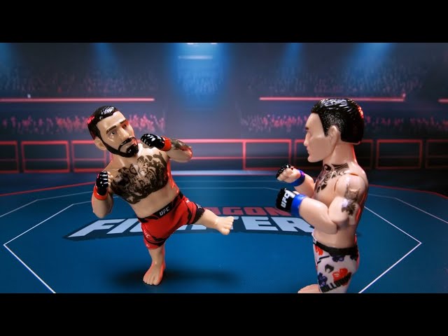 Vídeo relacionado con Bizak UFC Figura Coleccionable Pack 1 Figura de Ilia Topuria, 6 cm, con Base Octogonal, +8 años, (64119017-01)