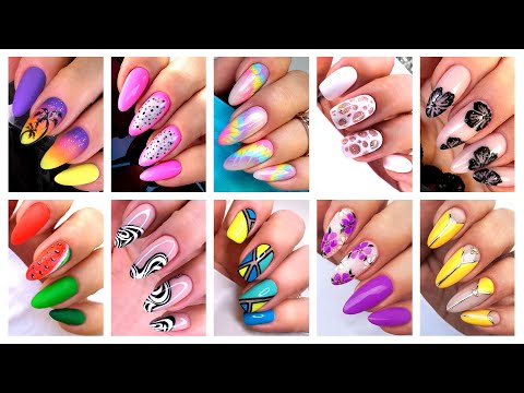 Nails Art Design 2021 ☀️ Best Summer Nail Art Compilation