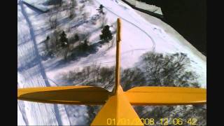 preview picture of video 'Great Planes Piper cub on ice..wmv'