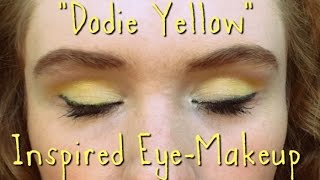 DODIE YELLOW INSPIRED EYE-MAKEUP TUTORIAL | Jess the Mess