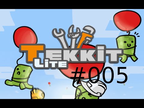 [GER][HD] Minecraft Tekkit Lite #005 Bunker, Staudamm und noch mehr!