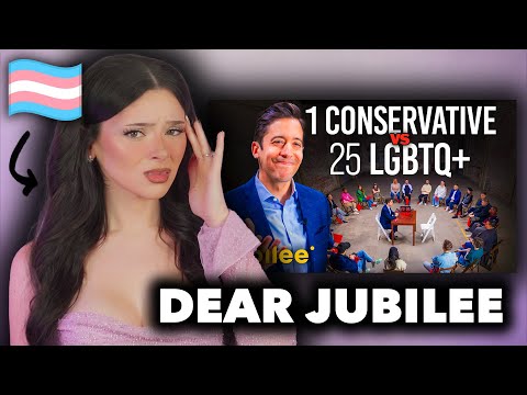 Trans Woman Reacts to Anti Trans EXTREMIST on Jubilee