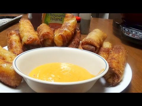 Super Bowl Recipe for Reuben Egg Rolls Using Corned...
