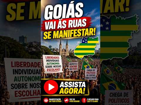 INACREDITÁVEL! O que aconteceu na manifestação do Lula em Goiás parou a cidade!"