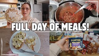 FULL DAY OF FOOD! | WHAT WE EAT IN A DAY MORNING TIL NIGHT!