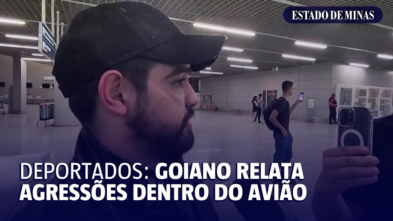 Deportado relata fome, falta de ar-condicionado e agressões
