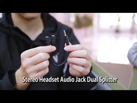 Universal 3.5mm Plug Stereo Headset Audio Jack Dual Splitter - GearBest.com