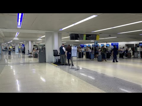 NEWARK AIRPORT TERMINAL C WALKING TOUR - NEWARK LIBERTY INTERNATIONAL AIRPORT GUIDE HOW TO TUTORIAL