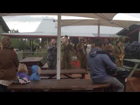 Australian Army Band Tasmania (Pep Band) - IM GONNA ROCK N' ROLL ALL NIGHT