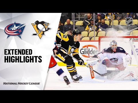 Columbus Blue Jackets vs Pittsburgh Penguins preseason game, Sep 19, 2019 HIGHLIGHTS HD