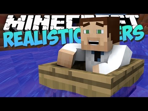 Realistic Flowing Rivers in Minecraft?! - Streams Mod Showcase