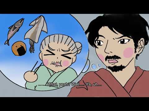 日本文化学科 おばあさんとねこ（The Grandmother and the Cat）