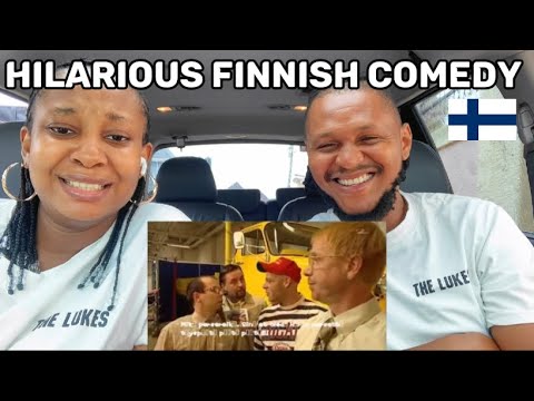 Couple reacts To Kummeli - Automuseo - Car Museum 🇫🇮 | Finnish Comedy is so Hilarious 🤣 😂