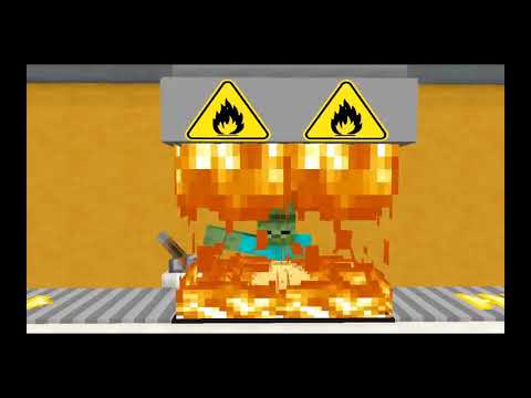 WORK AT CINEMA PLACE - Monster School - Minecraft