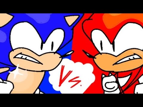 Sonic vs Knuckles | Sprite animation 