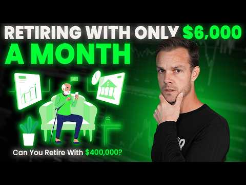 CAN YOU RETIRE WITH $400,000 ON $6,000 A MONTH? 🤓