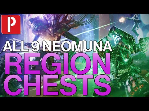 ALL 9 Region Chest Supply Cache Locations on Neomuna in Destiny 2