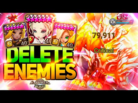 The Best BRANDIA User DELETES ENEMIES in Summoners War