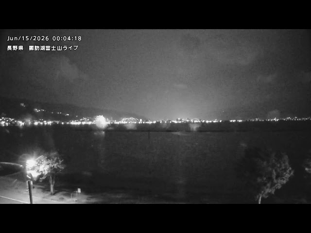 諏訪湖（関東富士見百景 下諏訪町湖浜）