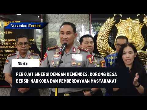 Kapolri Perkuat Sinergi dengan Kemendes, Dorong Desa Bersih Narkoba dan Pemberdayaan Masyarakat