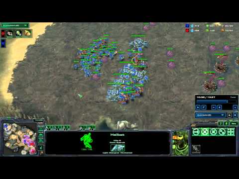 HotS Terran Bronze to Masters Allin - TvZ Master Build