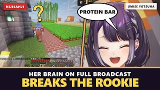 Umise Yotsuha blurts out "protein bar" while looking for lava [NIJISANJI EN SUB]