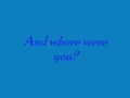 Angie Hart - Blue with lyrics 