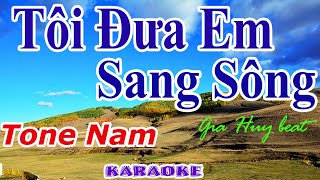 Video hợp âm Tôi Đưa Em Sang Sông Karaoke Tone Nữ 2