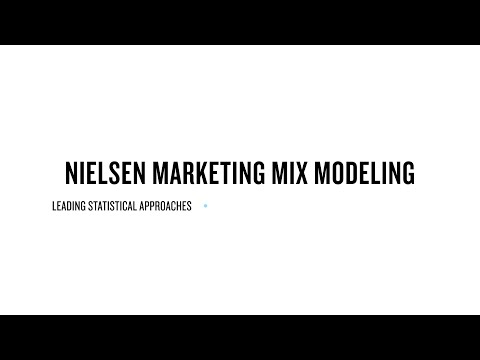 Nielsen Marketing Mix Modeling