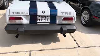 1981 Triumph TR8 Exhaust Idle