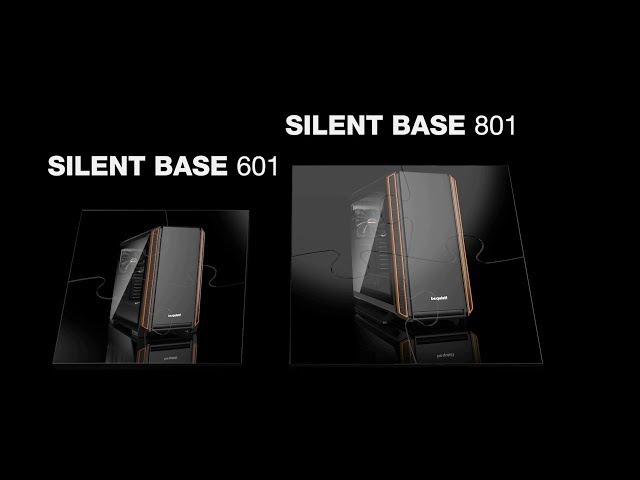 Silenzio! Silent Base 601 Vetro Temperato USB 3.0 Arancione video