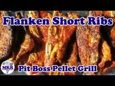 Delicious Flanken Short Ribs On The Pit Boss Pellet...