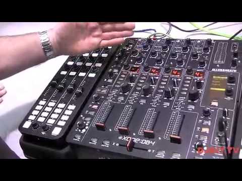 Allen and Heath Xone DB4 and K2 updates @NAMM 2013 with DJkit.tv