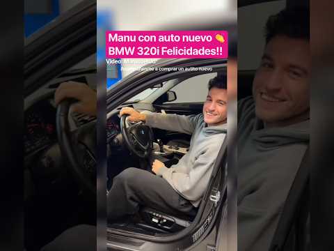 Manu con auto nuevo. BMW 320i Felicidades!! #granhermano #granhermanoargentina #granhermano2026