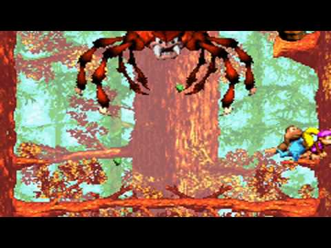 Donkey Kong Country 3 GBA Boss 2 : Arich (no damage) HD