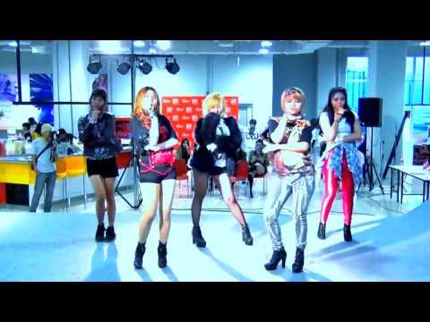 "4mini" cover "Hot Issue+Muzik+What's Your Name?"(4minute) @"In Square Cover Dance 2014":final round