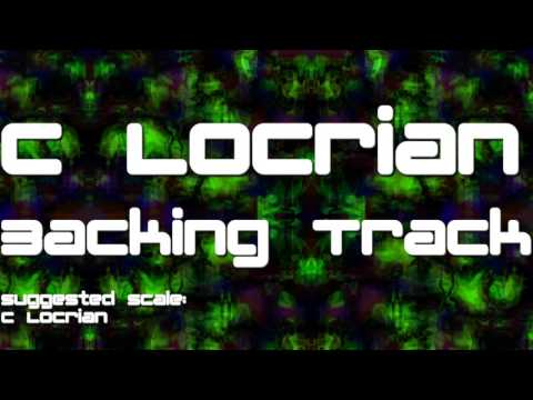 C Locrian Backing Track Alternative Trip Rock