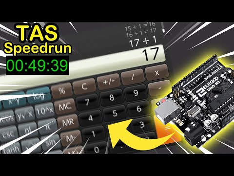 I TASed the Nintendo Switch Calculator Speedrun - World Record!