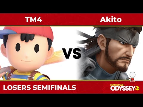 SSO 49 - TM4 (Ness) VS Akito (Snake) - Losers Semifinals - SSBU