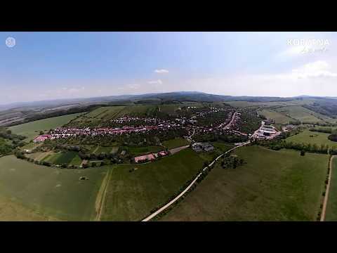 Letecké video Korytná z nebe